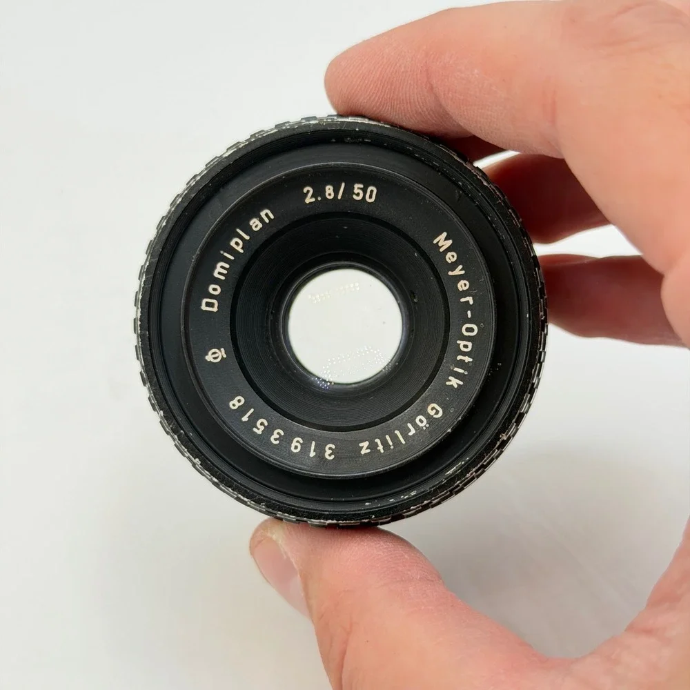 Meyer-Optik Görlitz Domiplan 50mm f2.8 M42 Mount Zebra Vintage Lens 3193518